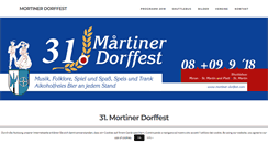 Desktop Screenshot of mortiner-dorffest.com